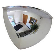 Lester Brossard Mirrors 90 Degree View Quarter Dome Mirrors - Acrylic Lens / Hardboard Back - Lester Brossard