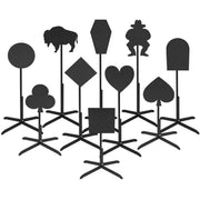 Action Targets PT Static Cowboy Action Shooting Target 18" x 18" Heart - Law Enforcement Targets