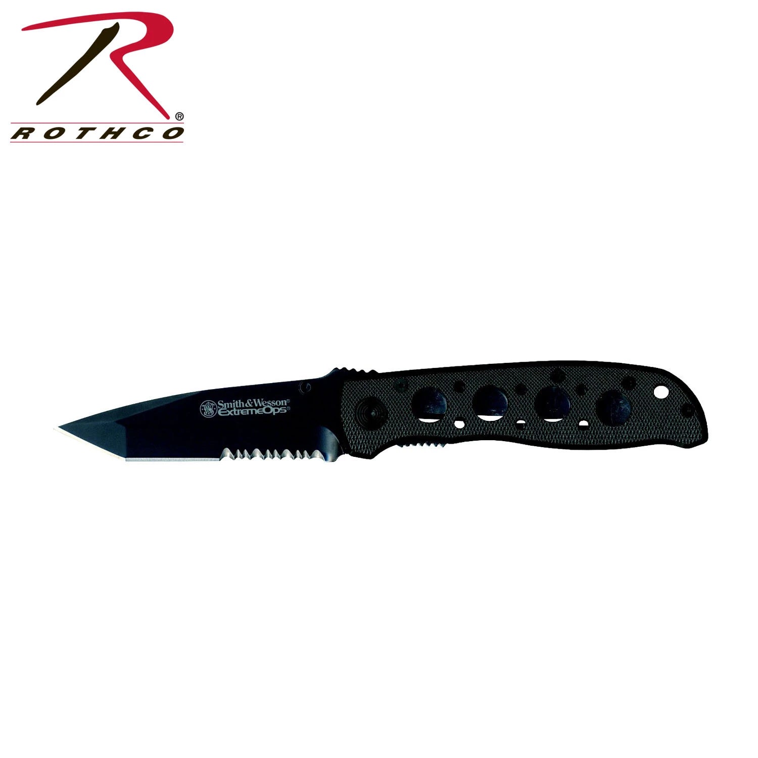 Rothco Smith & Wesson Extreme OPS Folding Knife SW Knives detail photo