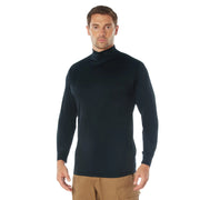 Moisture Wicking Mock Turtleneck - Black