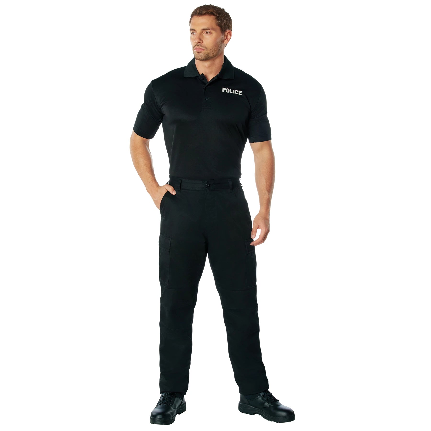 Rothco Moisture Wicking Police Polo Shirt Shirts alternate photo
