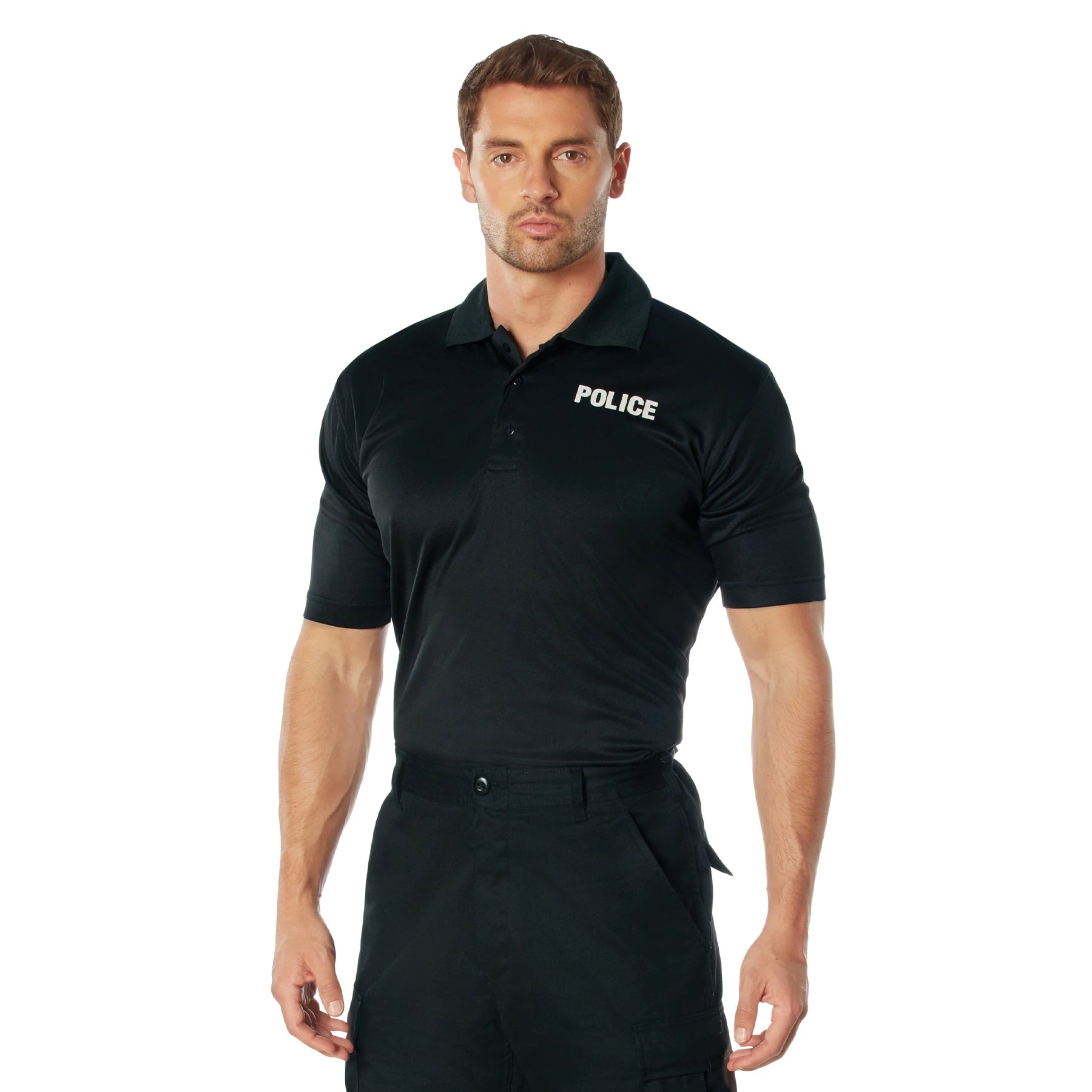 Rothco Moisture Wicking Police Polo Shirt Shirts additional view