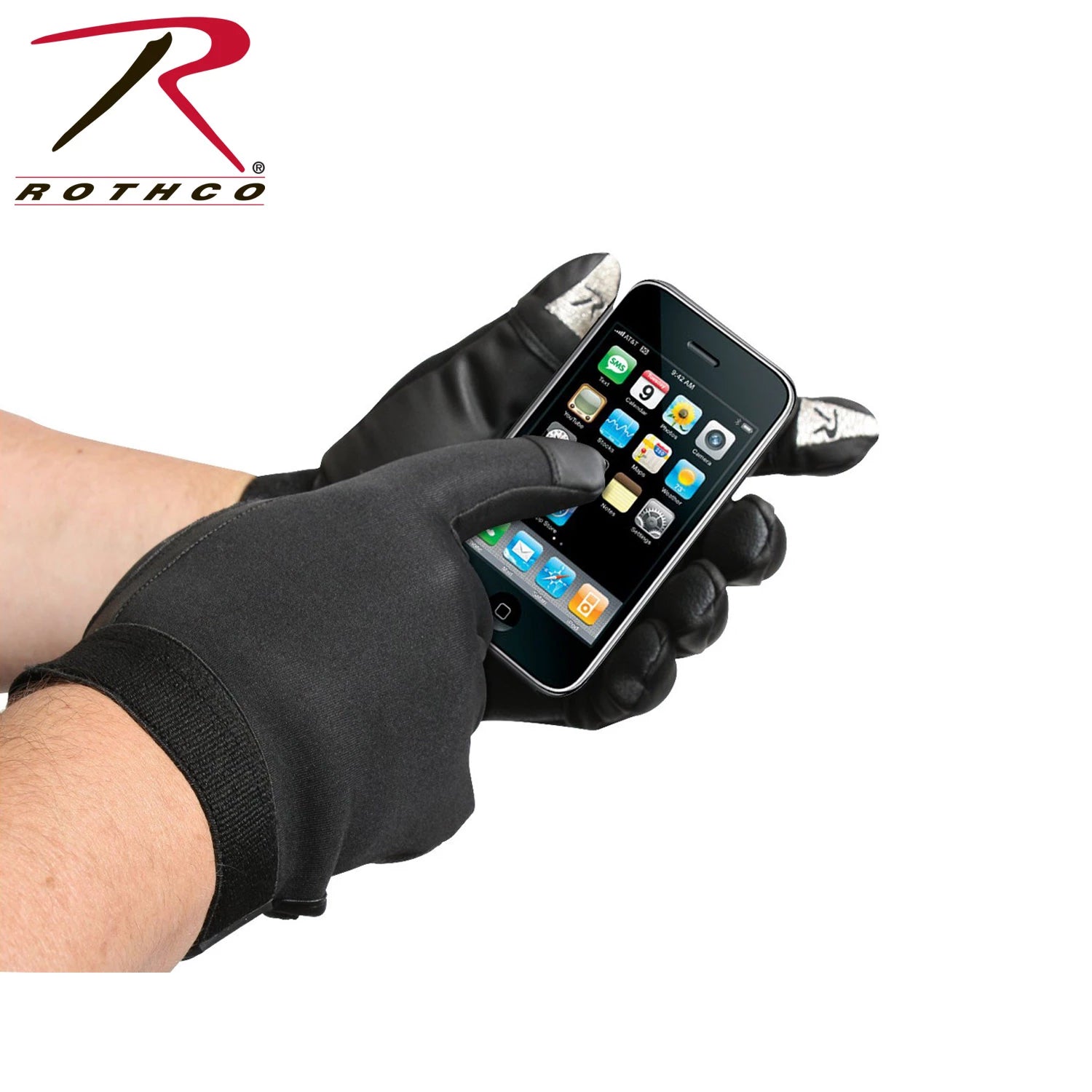 Rothco Touch Screen Neoprene Duty Gloves Accessories detail photo