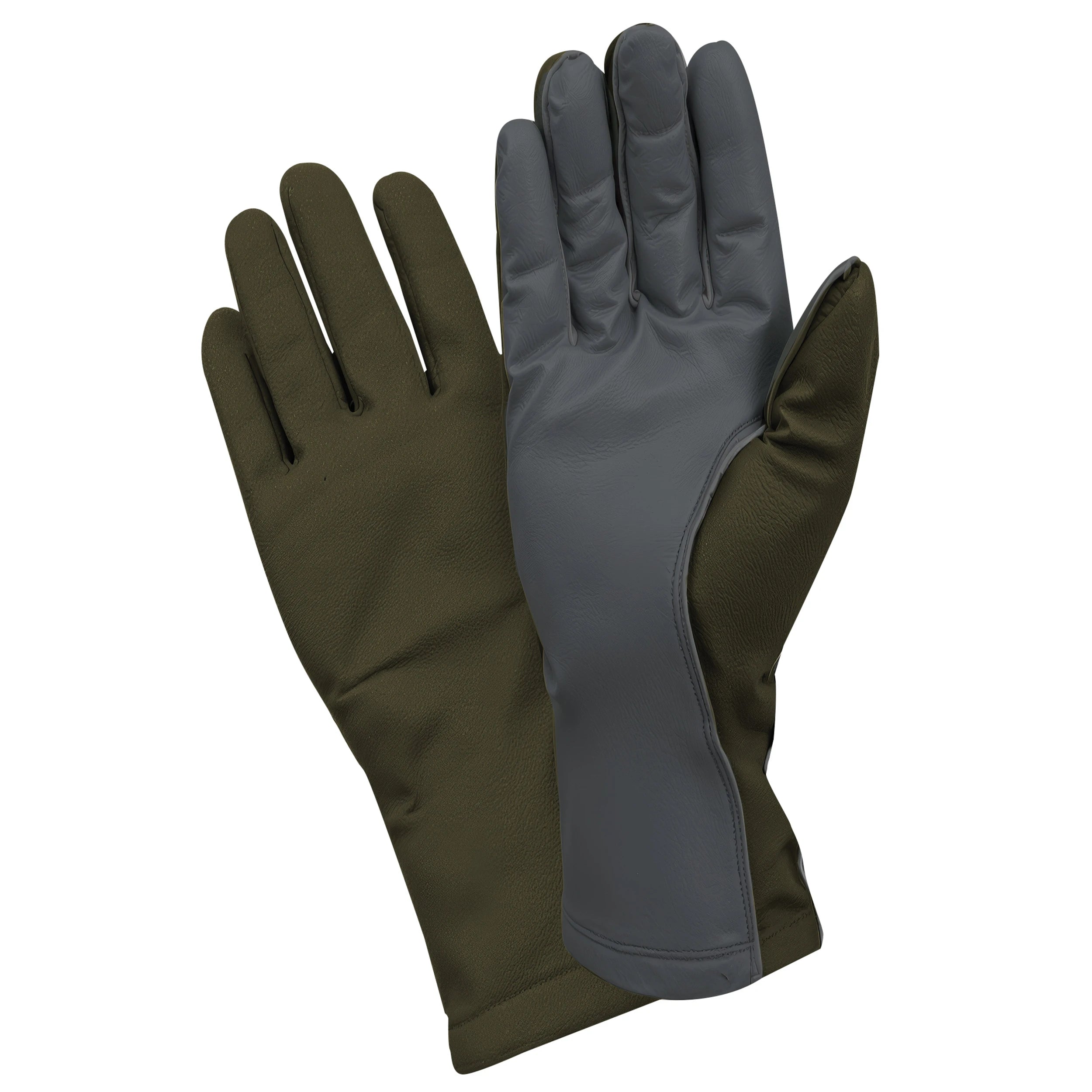 Rothco G.I. Type Flame & Heat Resistant Flight Gloves Cold reverse view