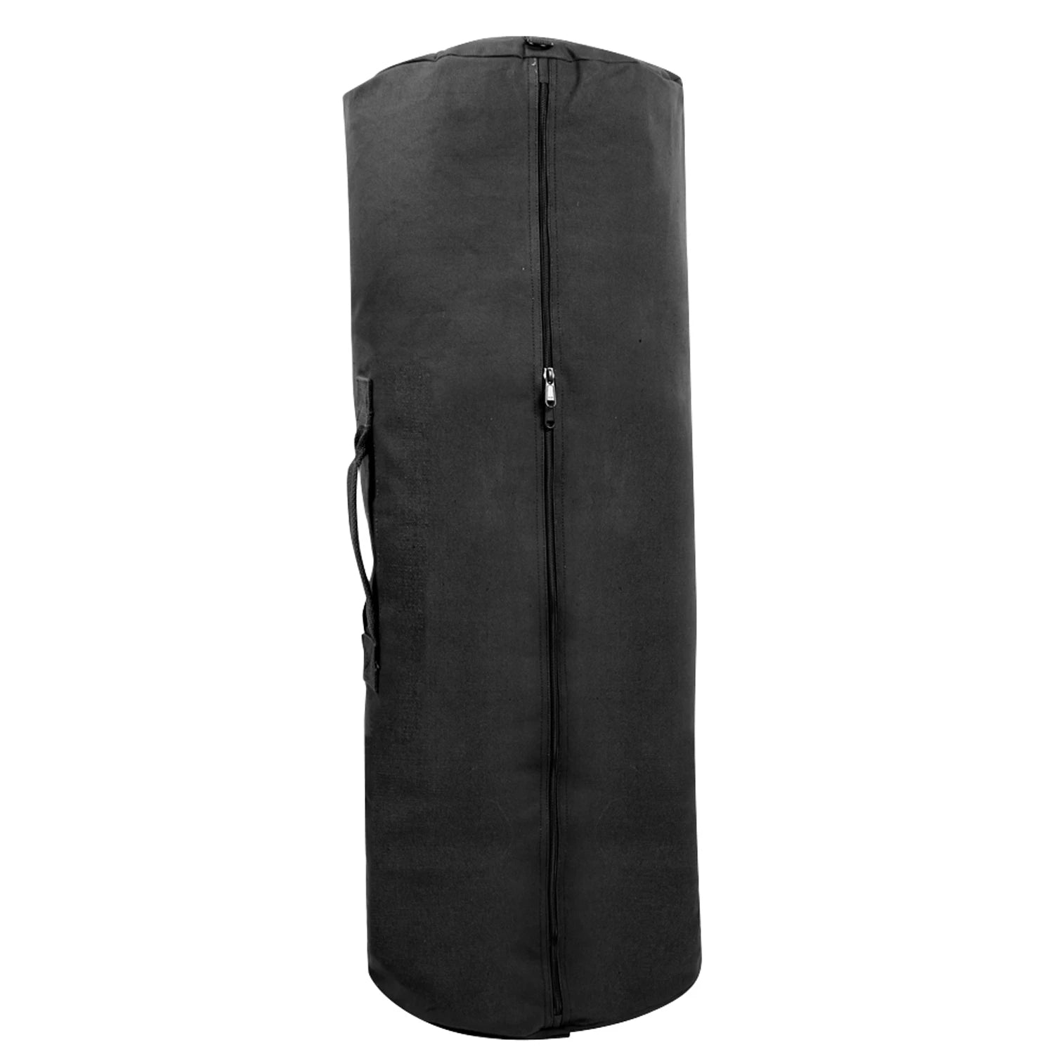 Rothco Canvas Duffle Bag with Side Zipper Coyote Brown 25" alternate photo