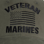 Rothco Vintage Veteran Low Profile Cap Baseball Caps side detail photo