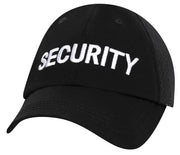 Rothco Security Mesh Back Tactical Cap - Black Low Profile additional view