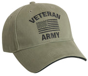 SecPro Vintage Low Profile Cap - Army Veteran - Security Pro USA