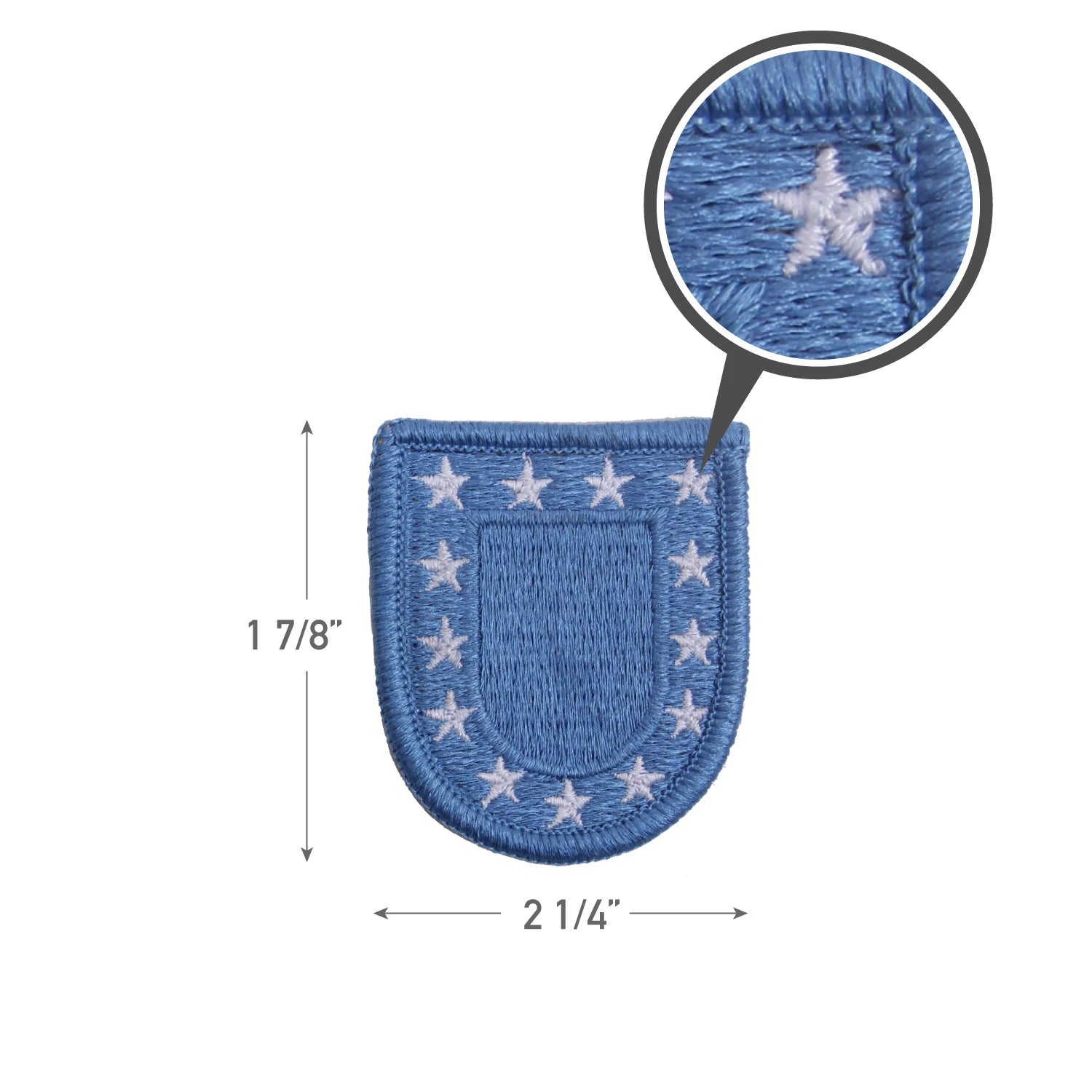 Rothco US Army Flash Patch Berets detail photo