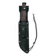 Rothco Military Fighting Utility Knife With Leather Handle Knives additional view