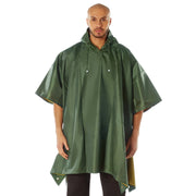 Rothco Reversible Rubberized Poncho Rain Ponchos detail photo