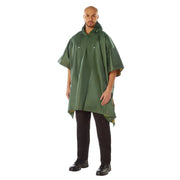 Rothco Reversible Rubberized Poncho Rain Ponchos close-up photo