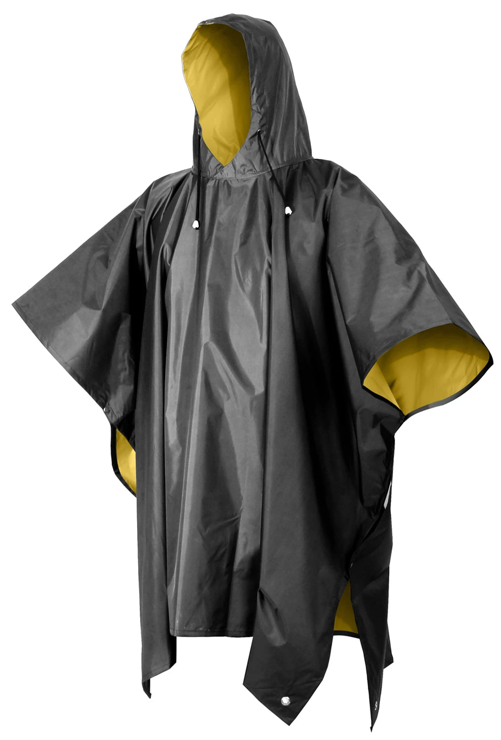 Rothco Reversible PVC Ponchos Olive Drab Rain detail photo