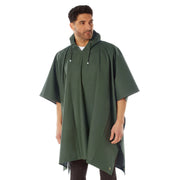 Rothco Rubberized Rainwear Poncho Ponchos alternate photo Security Pro USA