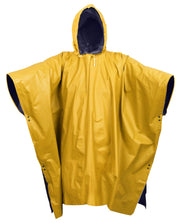 Rothco Reversible PVC Ponchos Olive Drab Rain angled product photo