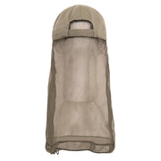 Rothco Operator Cap With Mosquito Net Khaki Low Profile angled product photo