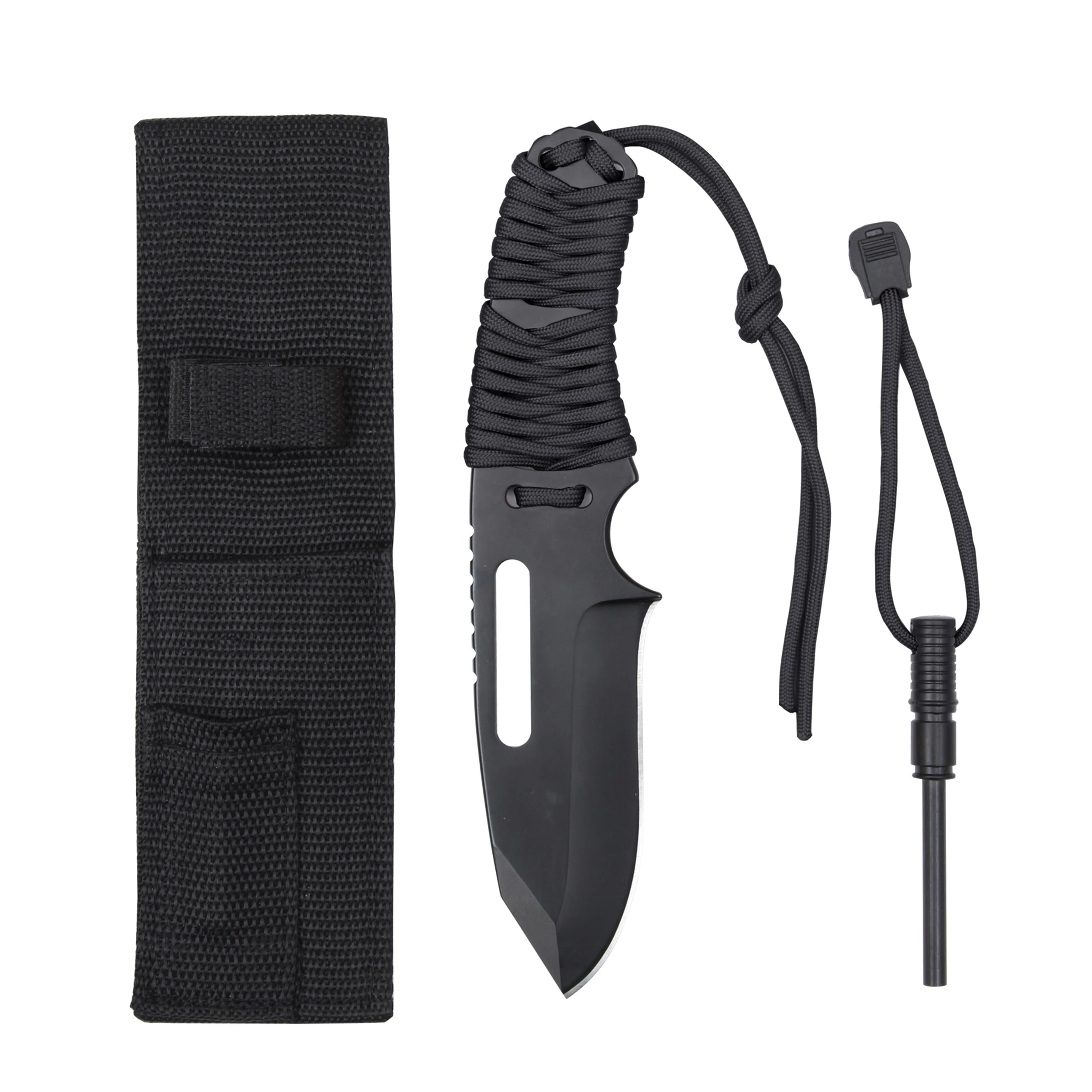 Large Paracord Knife With Fire Starter
