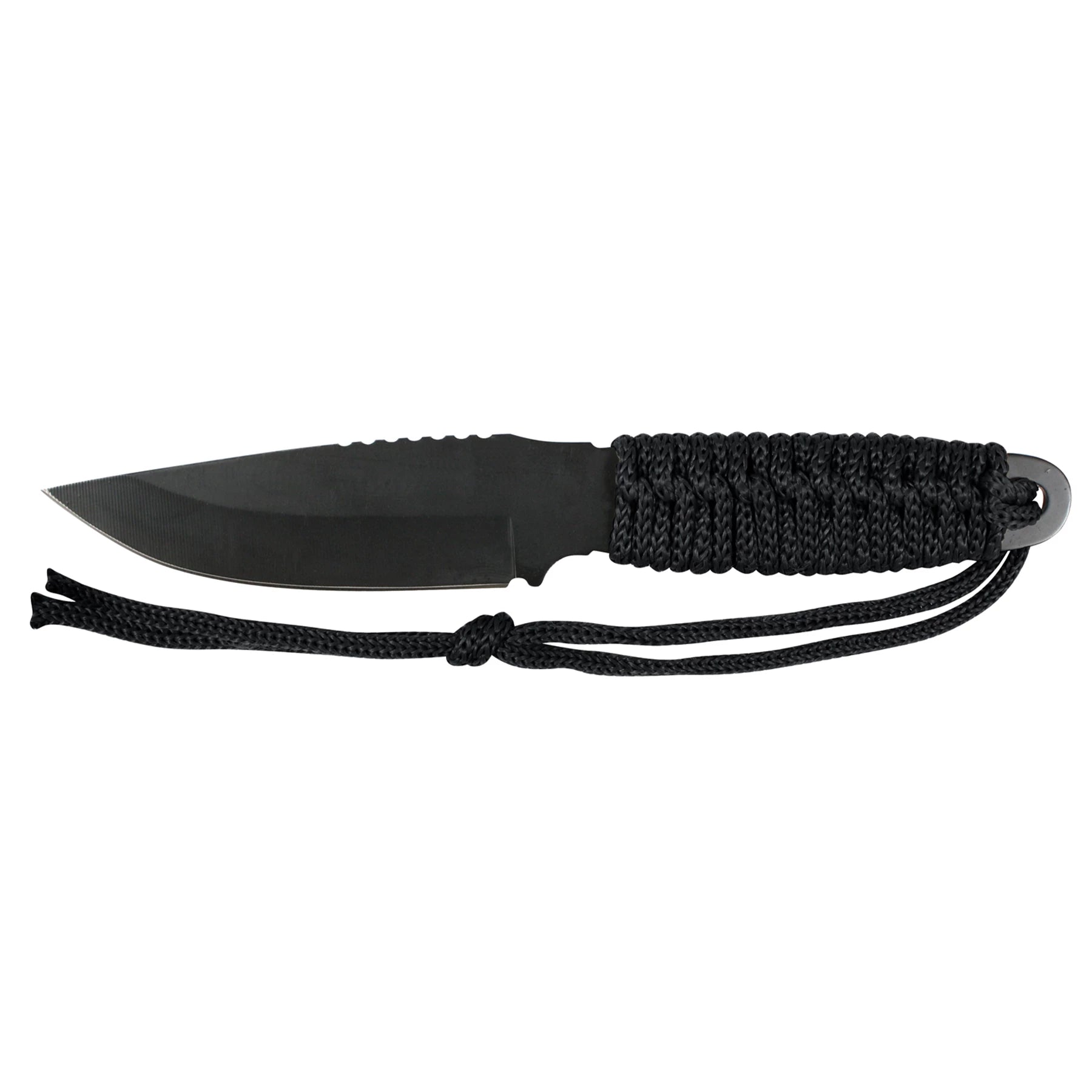 Rothco Paracord Knife With Fire Starter Olive Drab Bug Out detail photo