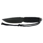Rothco Paracord Knife With Fire Starter Olive Drab Bug Out detail photo