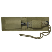 Rothco Paracord Knife With Fire Starter Olive Drab Bug Out close-up photo