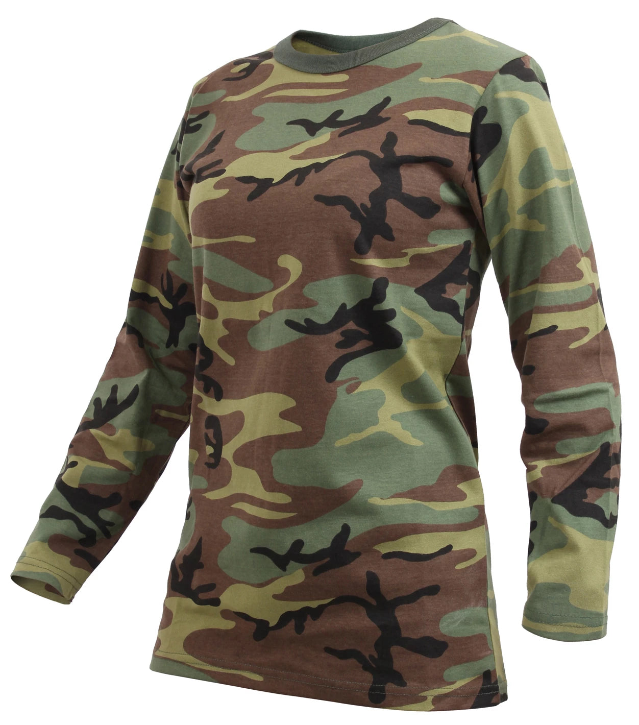 Rothco Womens Long Sleeve Camo T-Shirt T-Shirts detail photo