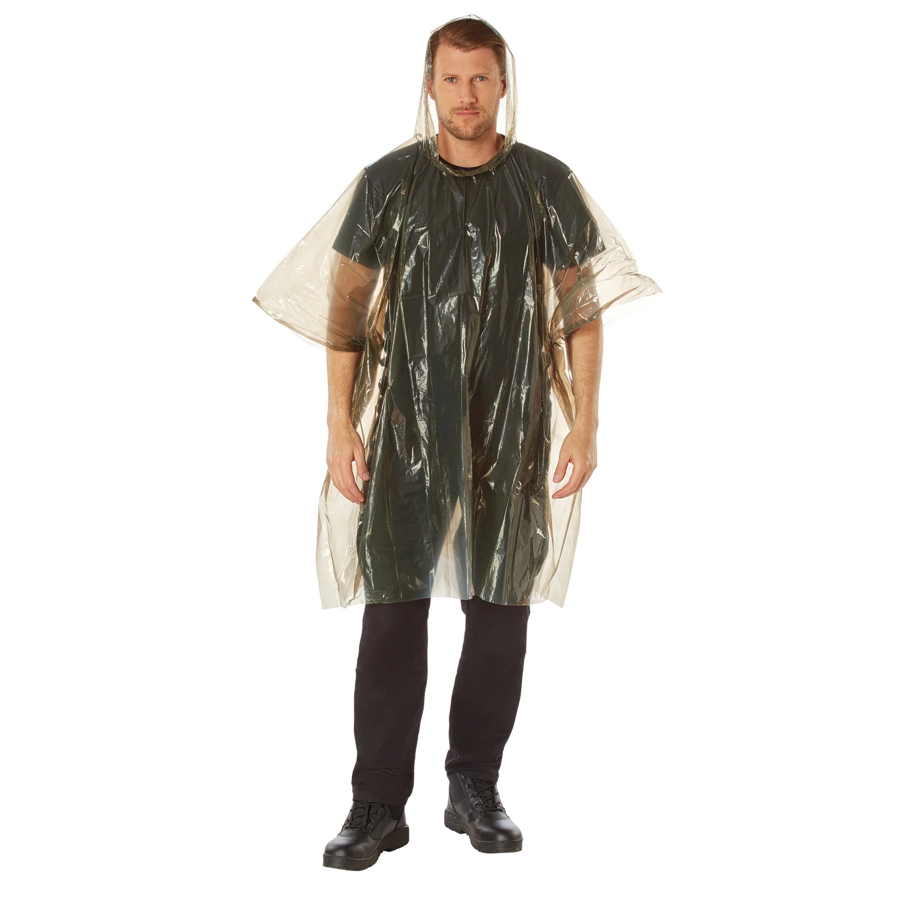 Rothco All Weather Emergency Poncho Bug Out Bag Collection close-up photo
