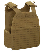 Rothco Laser Cut MOLLE Plate Carrier Vest Black Regular Tactical additional view
