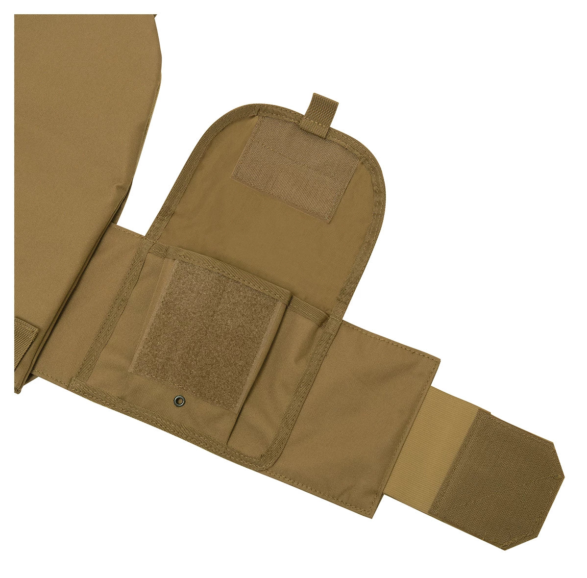 Rothco Laser Cut MOLLE Plate Carrier Vest Black Regular angled product photo