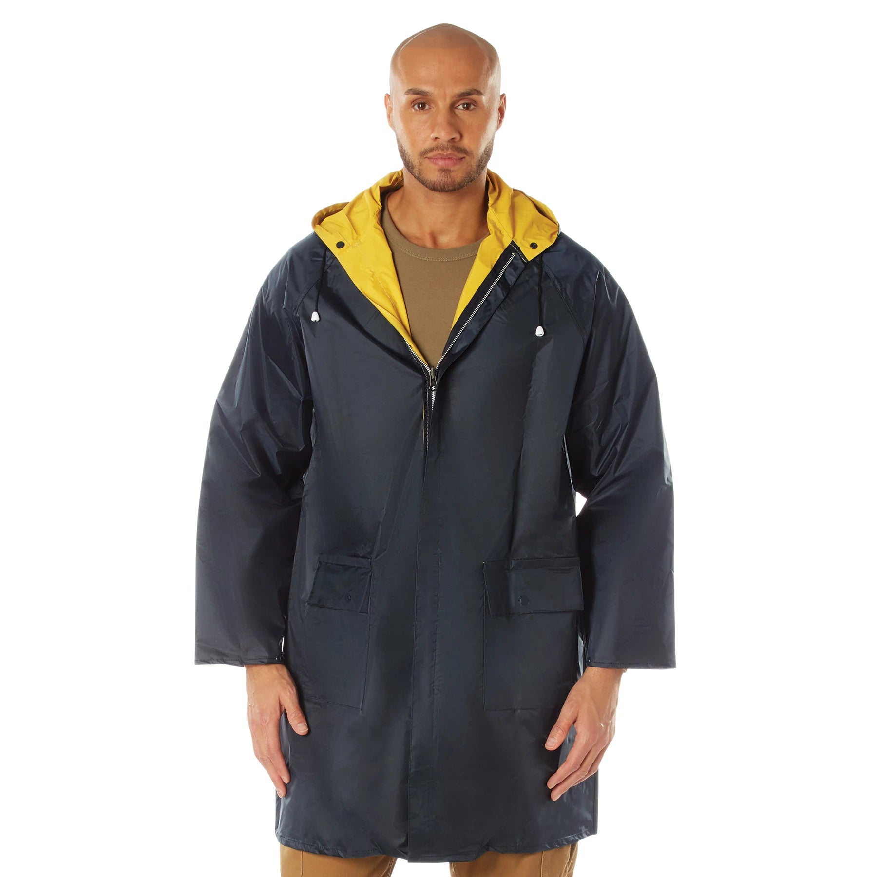 Rothco Reversible 3/4 Length Rain Parka Suits & Jackets angled product photo