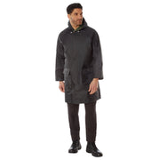 Rothco Reversible 3/4 Length Rain Parka Suits & Jackets side detail photo