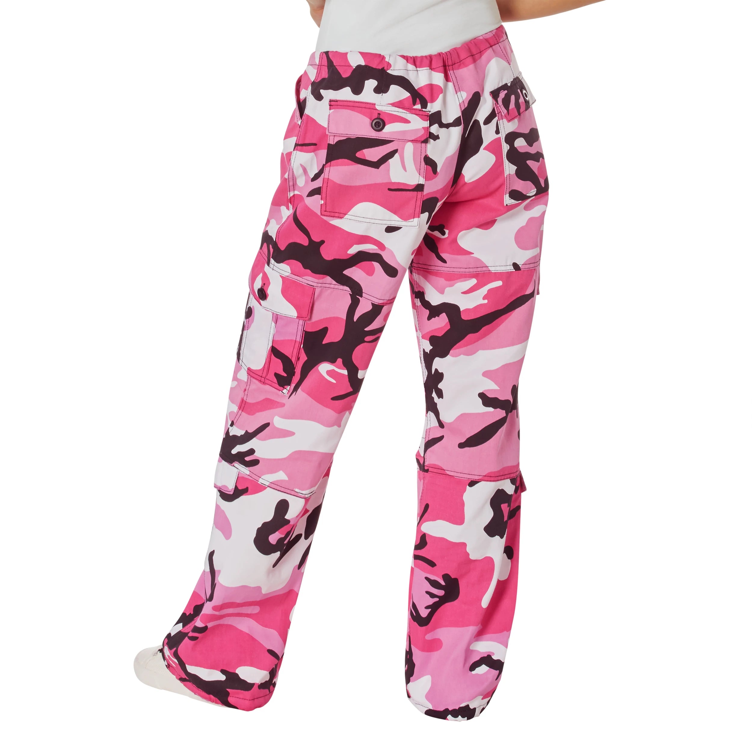 Rothco Womens Paratrooper Colored Camo Fatigues Pants close-up photo