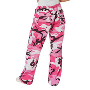 Rothco Womens Paratrooper Colored Camo Fatigues Pants close-up photo