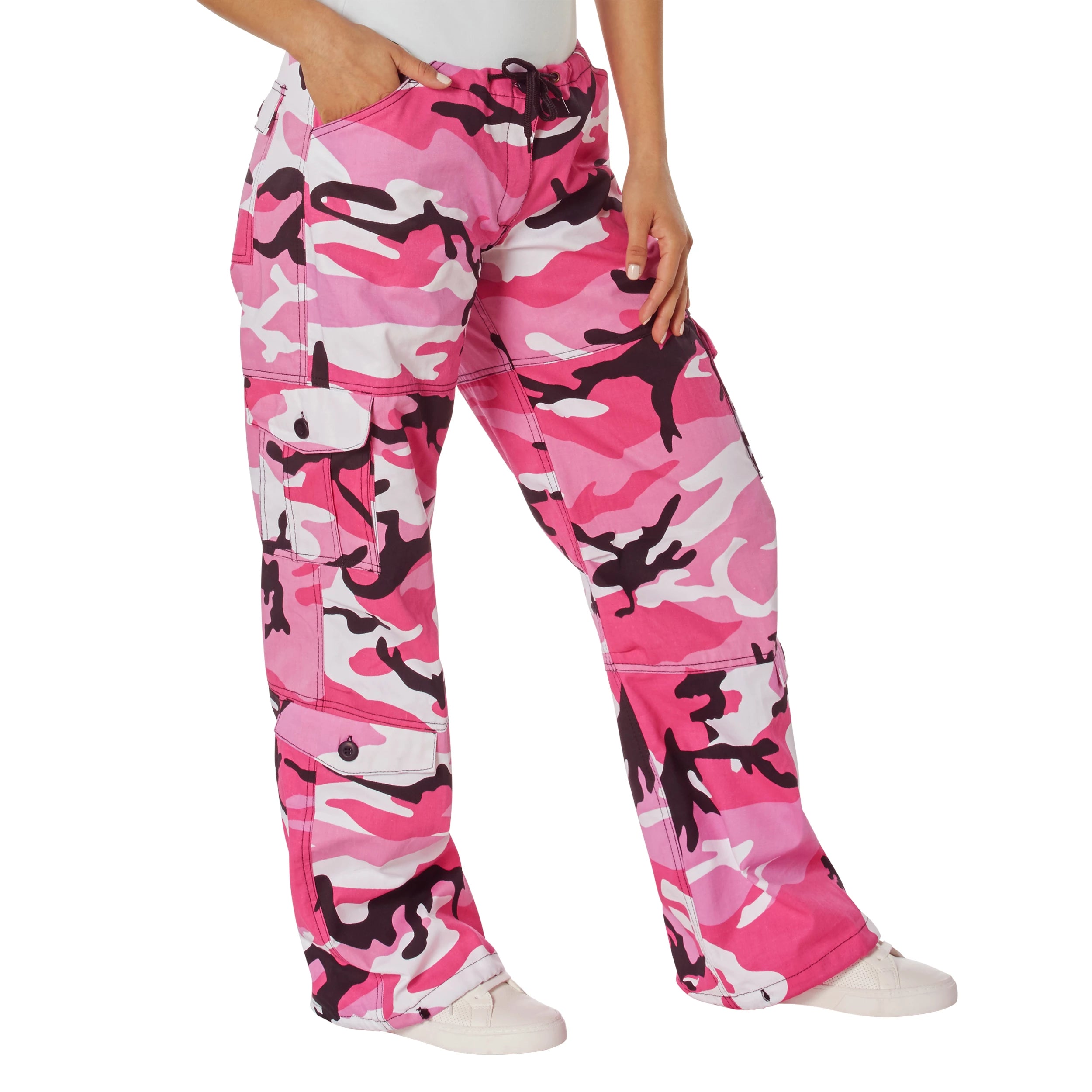 Womens Paratrooper Colored Camo Fatigues