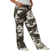 Rothco Womens Paratrooper Colored Camo Fatigues Pants reverse view