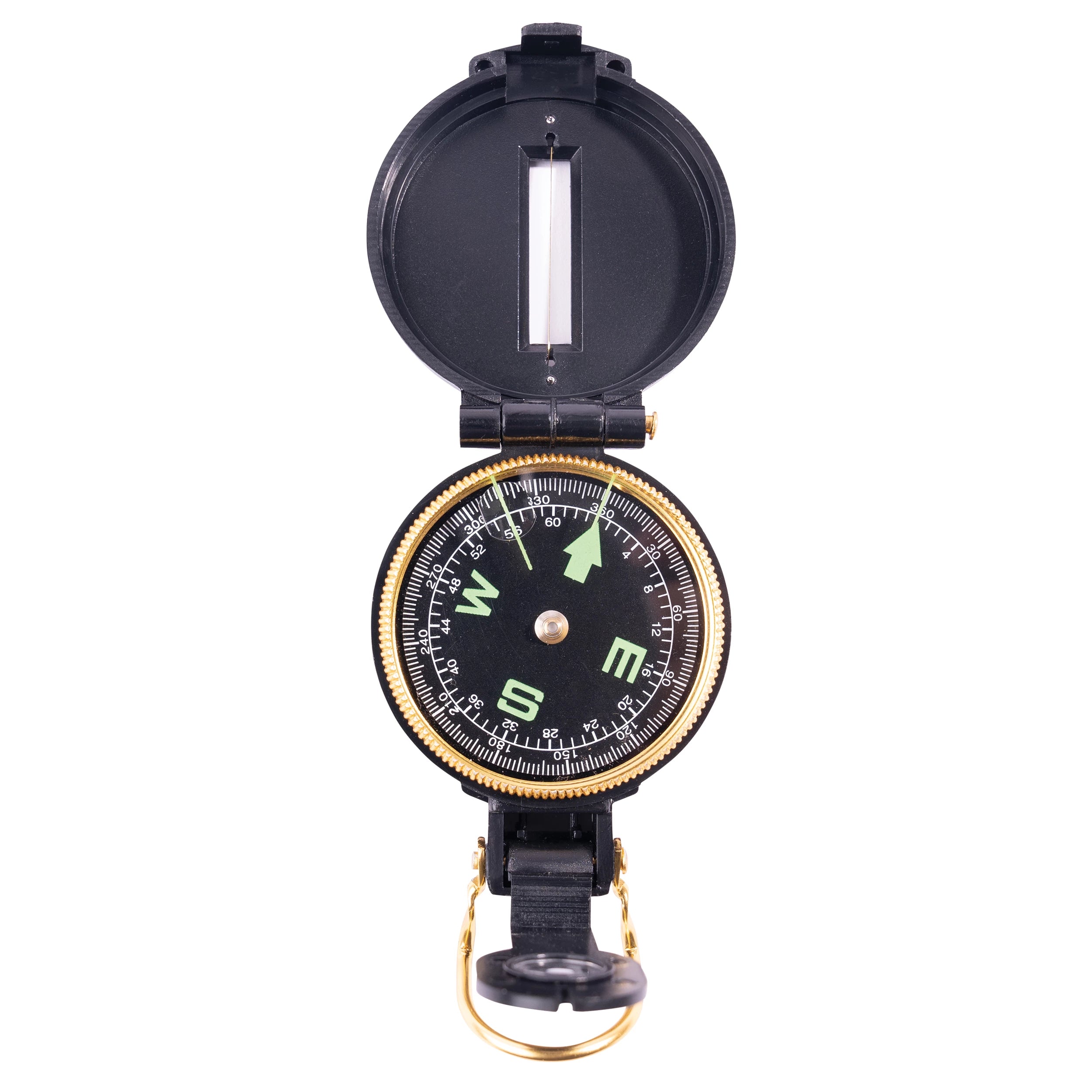 Rothco Lensatic Plastic Compass Compasses detail photo Security Pro USA