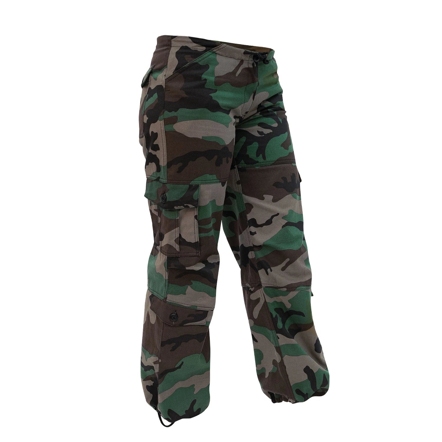 Rothco Womens Unwashed Camo Paratrooper Fatigue Pants Women's Apparel additional view