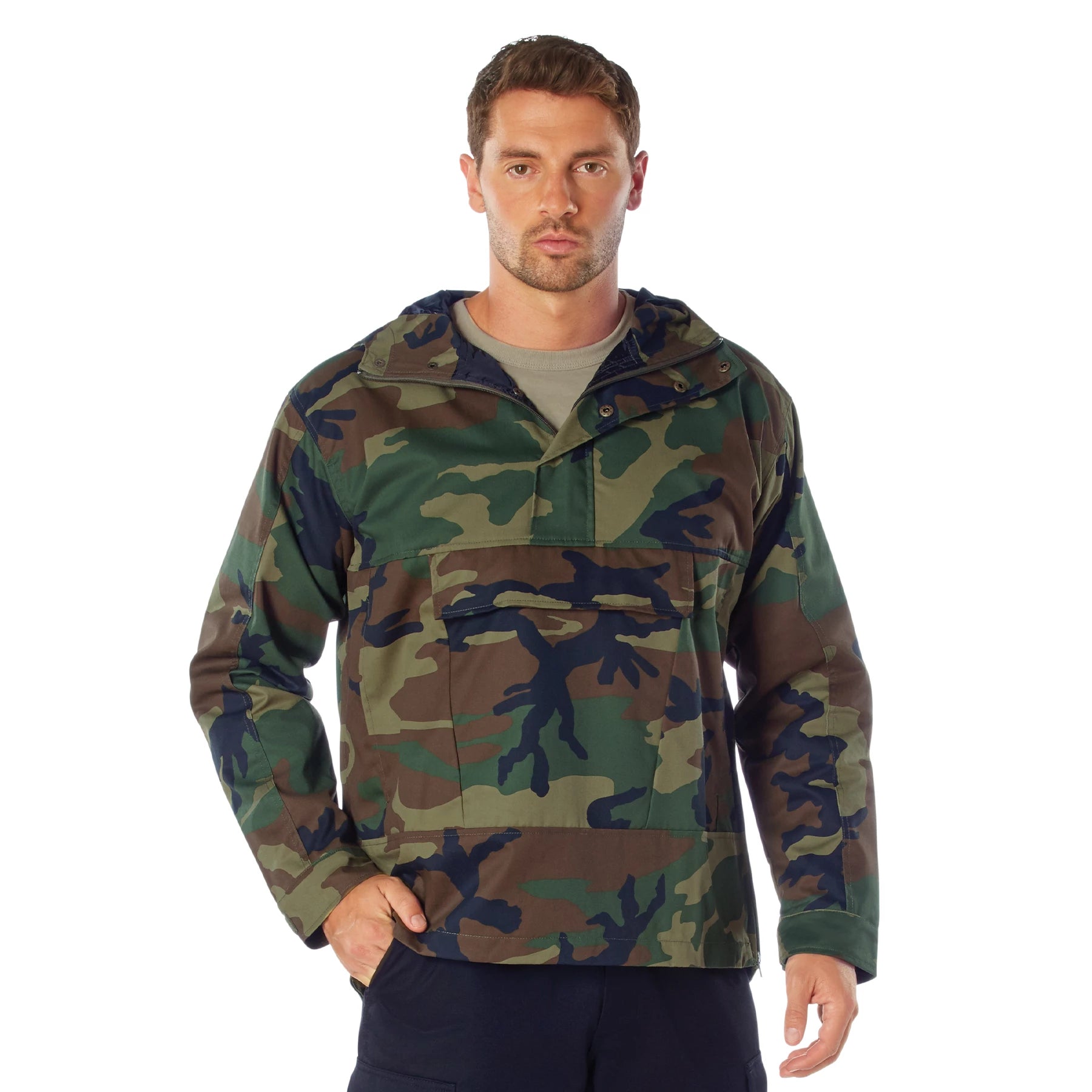 Rothco Anorak Parka Parkas side detail photo Security Pro USA