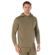 Rothco ECWCS Poly Zip Collar Shirts 670-1 Compliant Military Gear detail photo