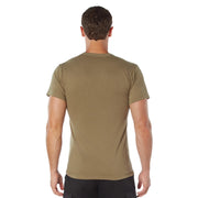 Rothco AR 670-1 Coyote Brown Army Physical Training T-Shirt P/T detail photo