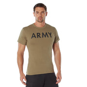ROTHCo AR 670-1 Coyote Brown Army Physical Training T-Shirt - Security Pro USA
