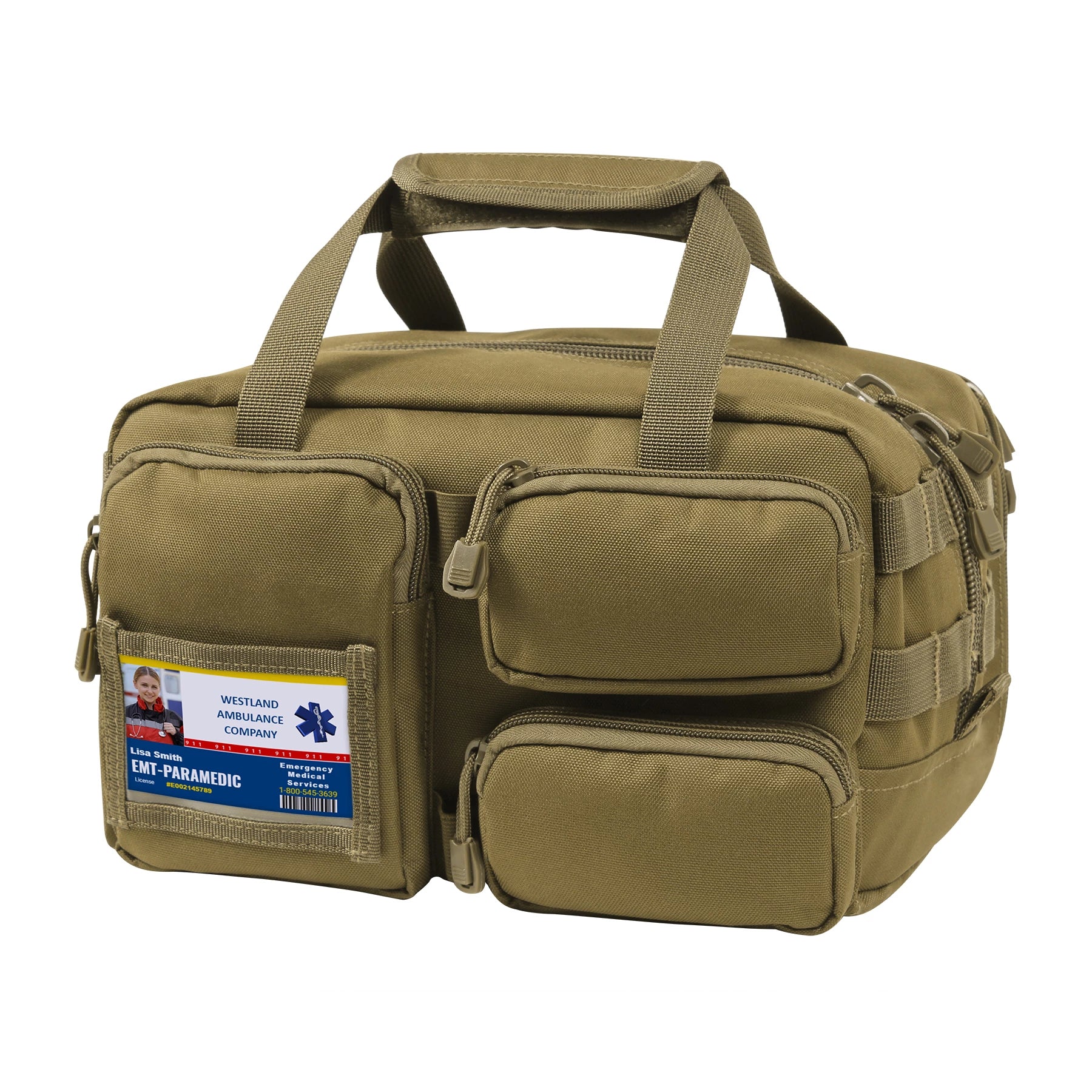 Rothco Tactical Trauma Kit First Aid reverse view