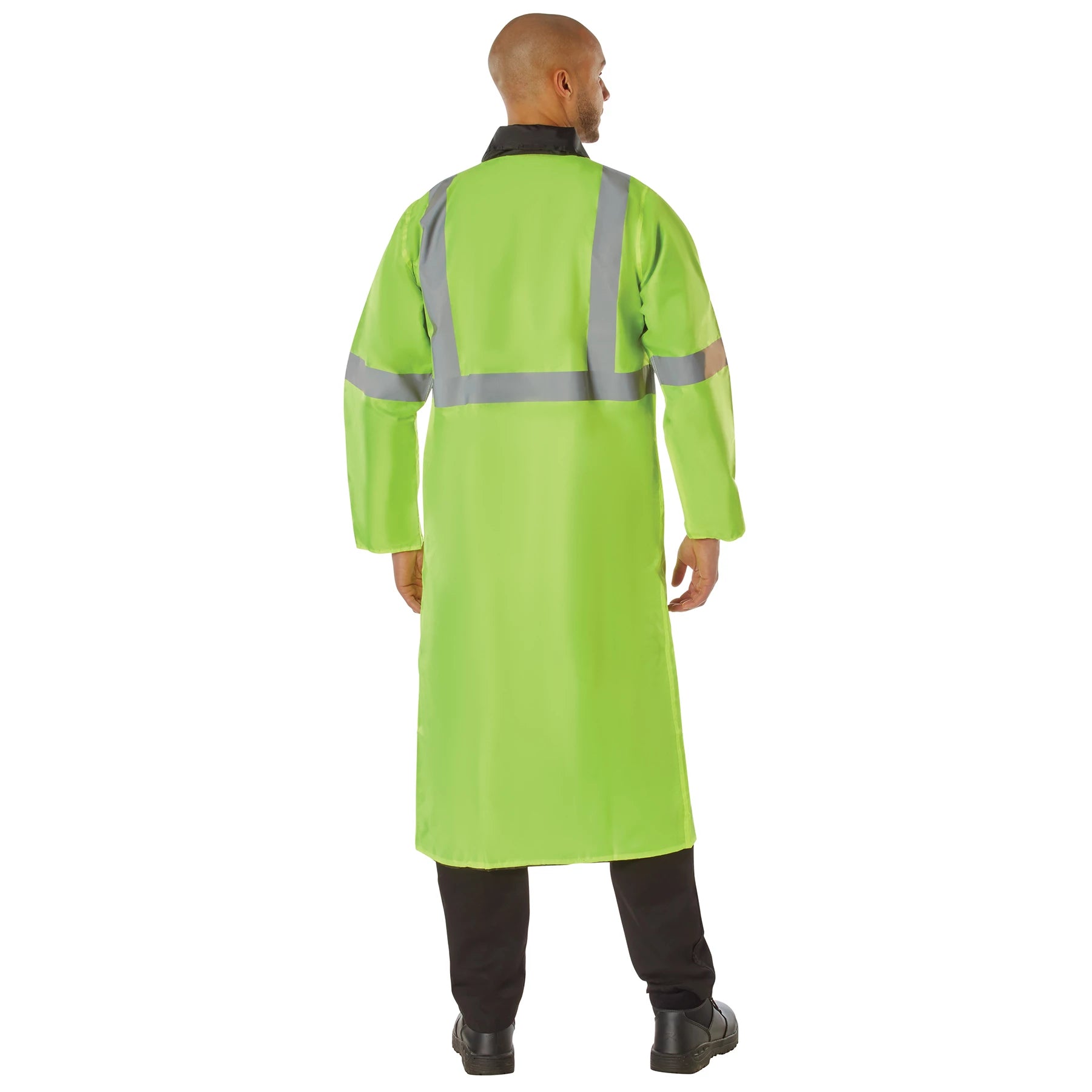 Rothco Reversible Reflective Rain Parka Parkas detail photo