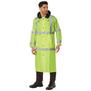 Rothco Hooded Reflective Rain Parka