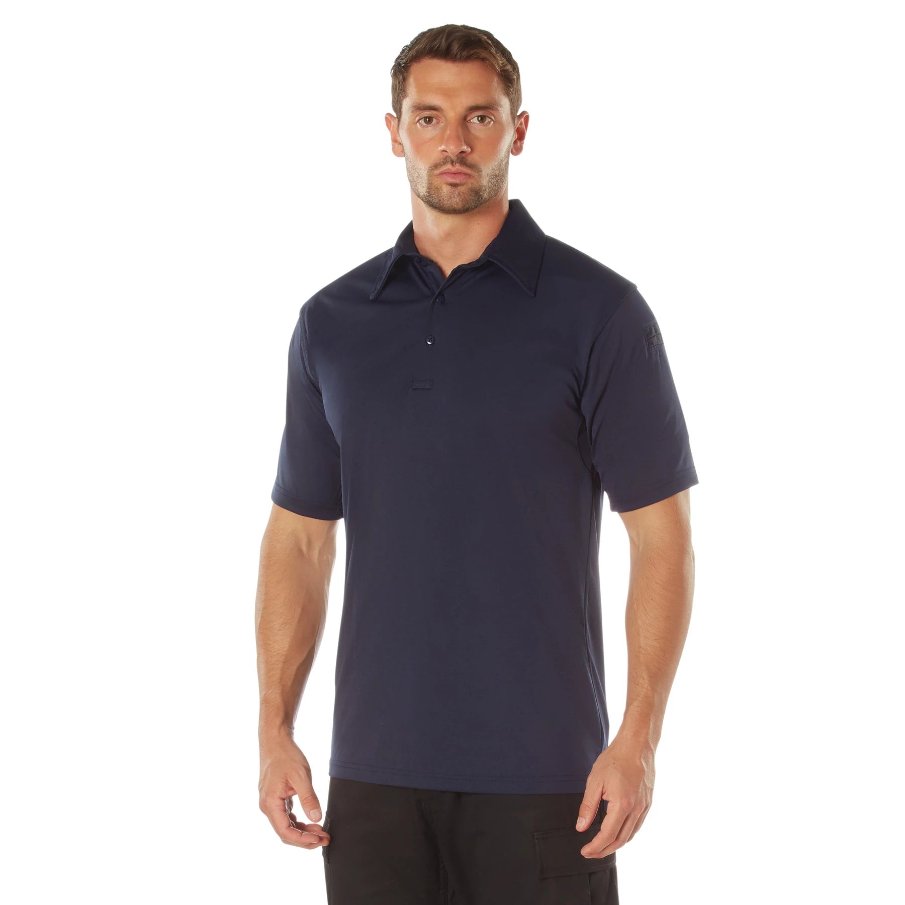 Rothco Tactical Performance Polo Shirt New Arrivals side detail photo
