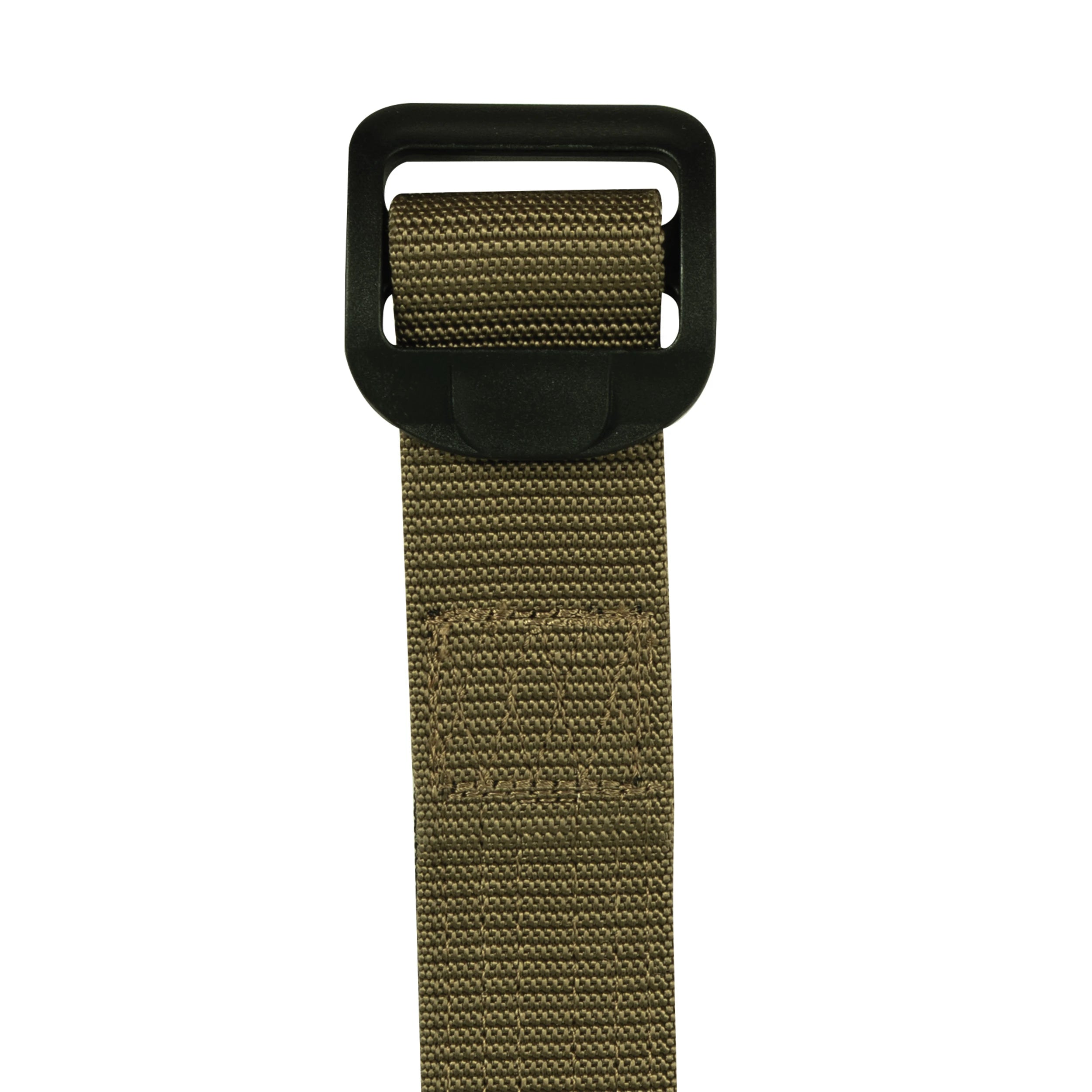 Rothco Reversible Airport Friendly Riggers Belt - Black / angled product photo