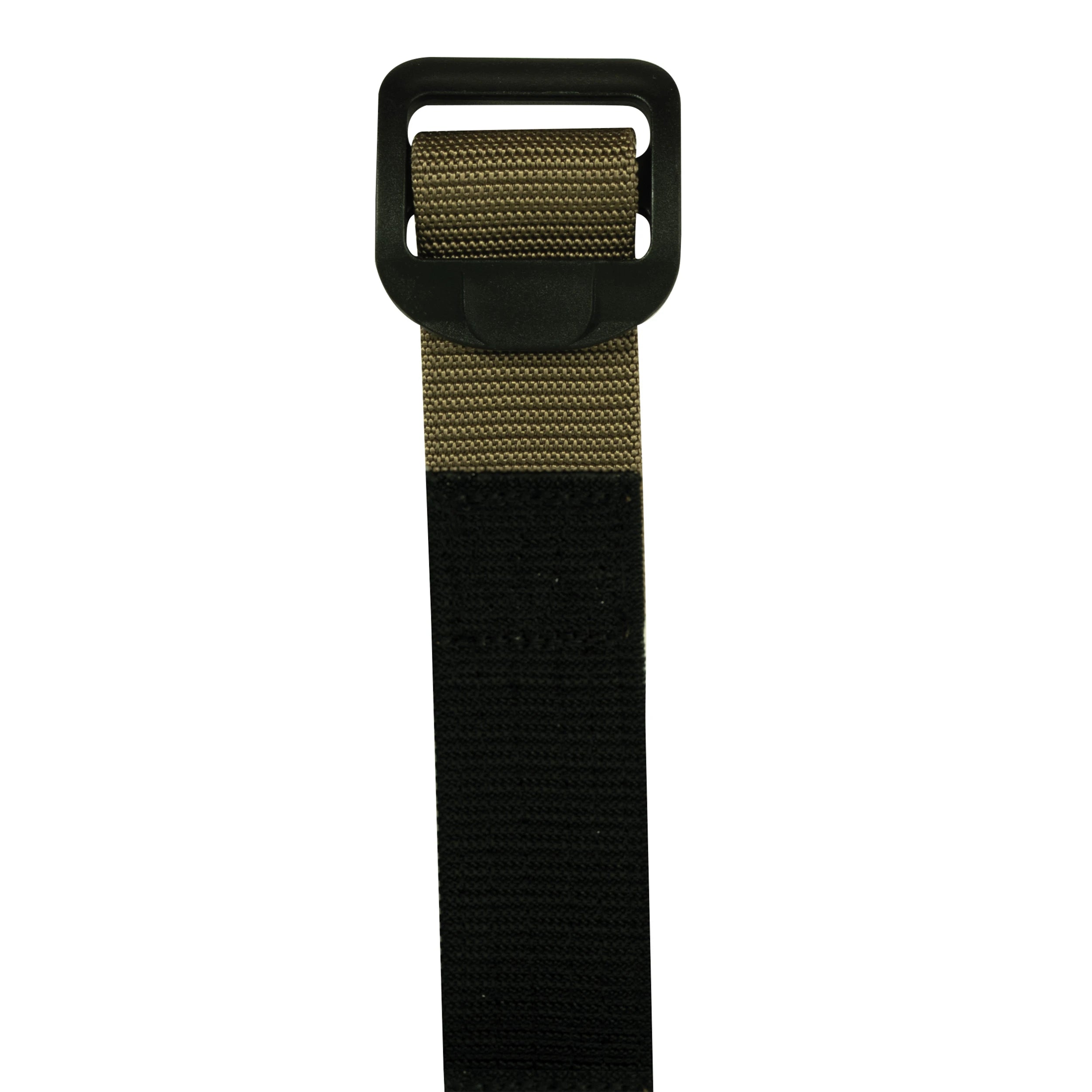Rothco Reversible Airport Friendly Riggers Belt - Black / side detail photo