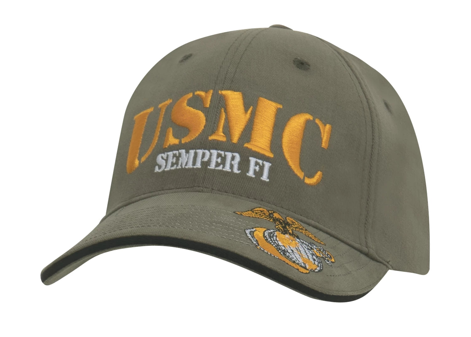 Rothco USMC Semper Fi Low Profile Cap Baseball Caps alternate photo