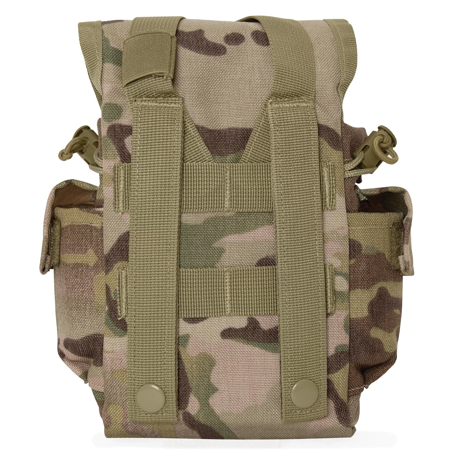 Rothco MOLLE II Canteen & Utility Pouch Black Hydration and alternate photo