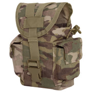 Rothco MOLLE II Canteen & Utility Pouch Black Hydration and close-up photo