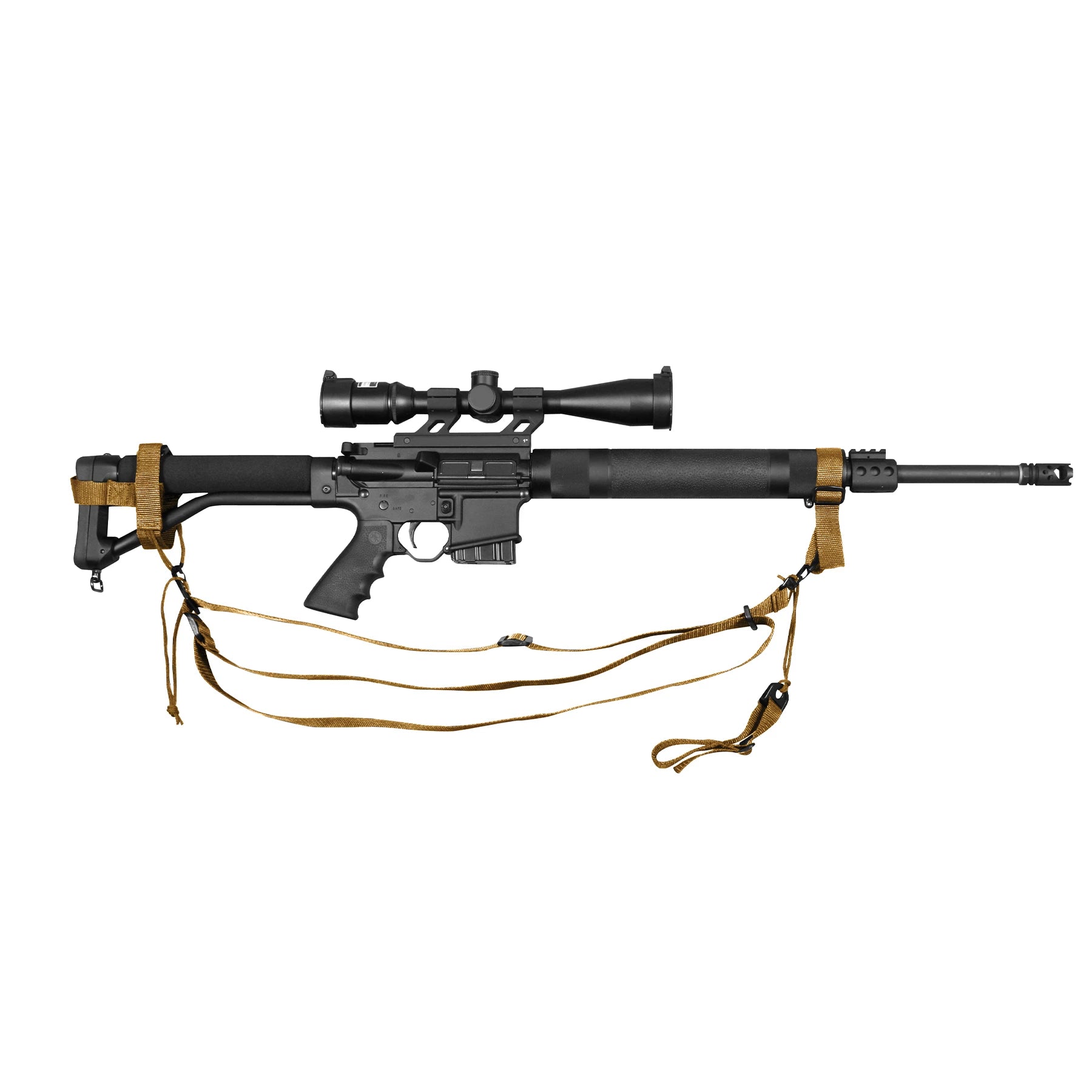 Rothco Military 3-point Rifle Sling Black Slings detail photo
